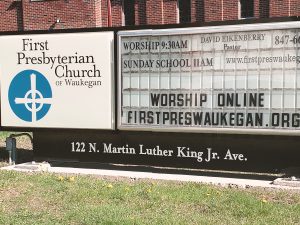 First Presbyterian Church of Waukegan Sign