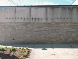 Waukegan Public Library Sign