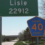 Lisle Dupage County Road Signs