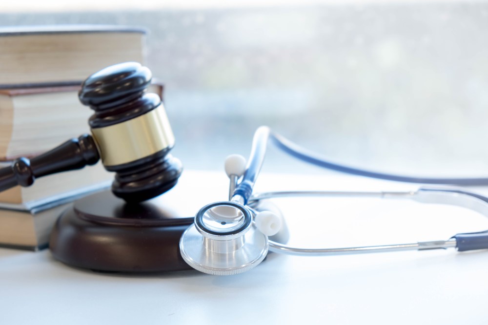 gavel and stethoscope