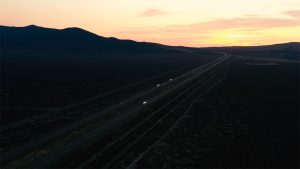 Sturgis 2021 Puesta de sol sobre carreteras abiertas