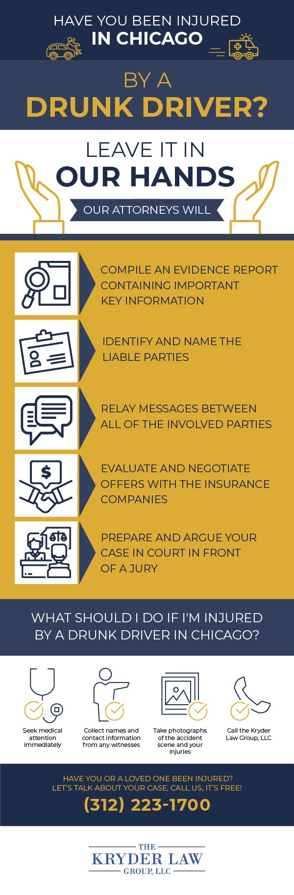 How Our Attorneys Can Help if You Have Been Injured by a Drunk Driver