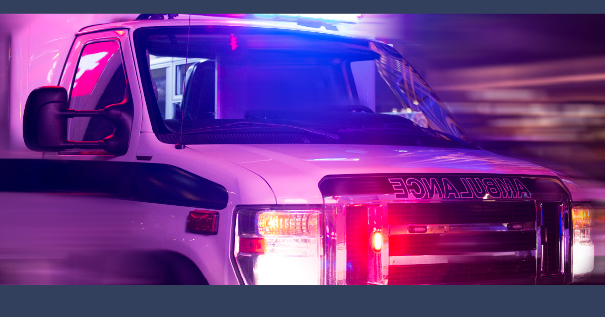 Emergency Vehicle Heading to Hit and Run Accident