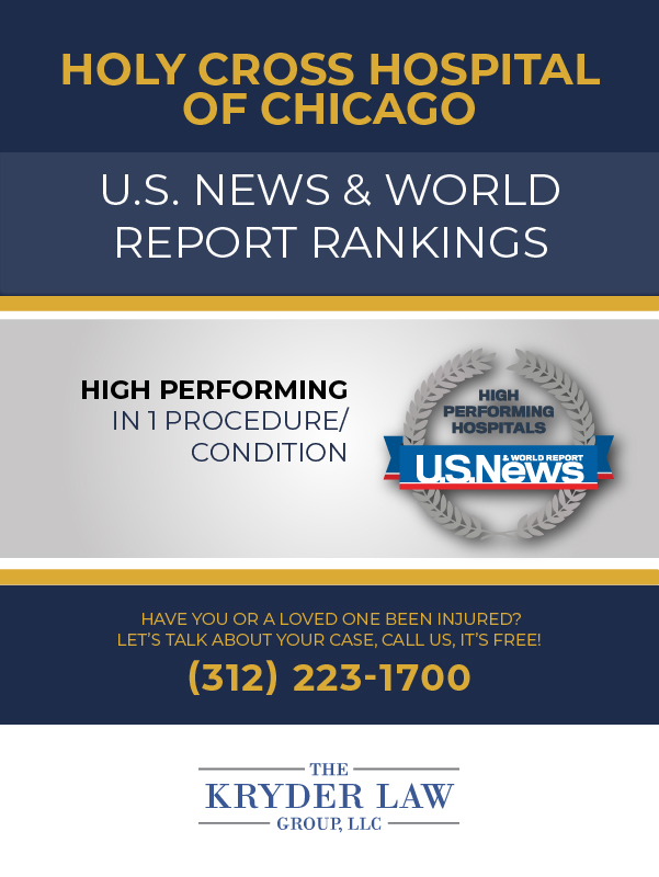 Holy Cross Hospital Violations and Ratings Infographic