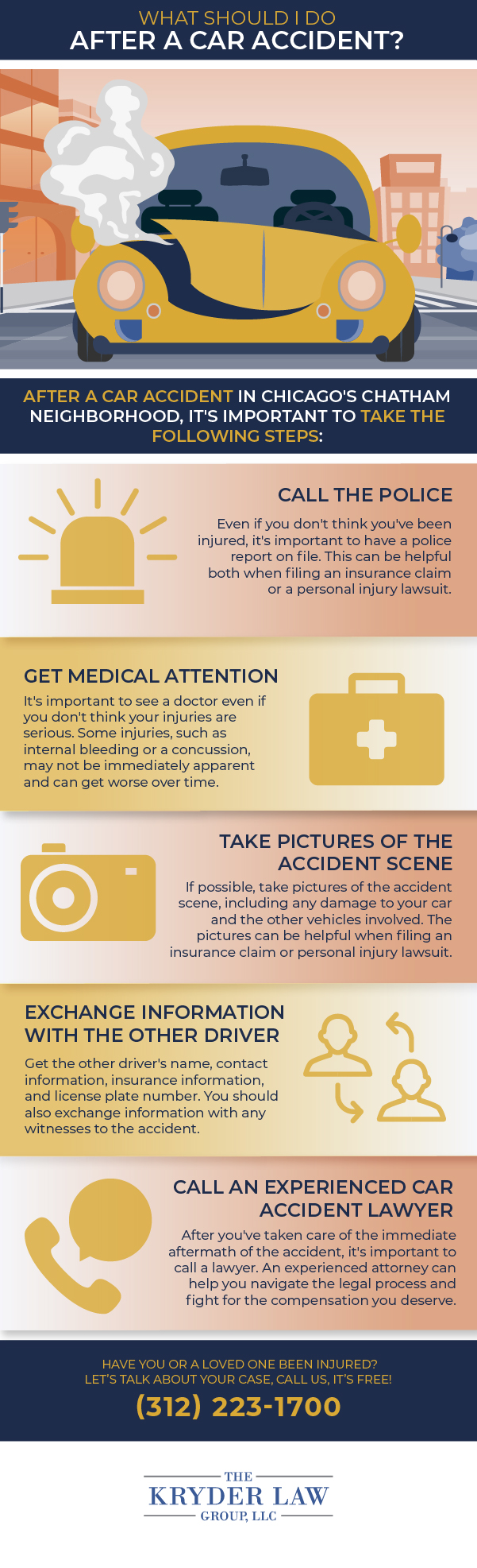 Chatham Car Accident Lawyer Infographic