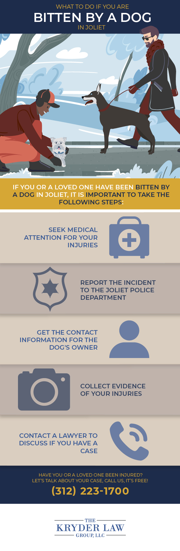 Joliet Dog Bite Lawyer Infographic