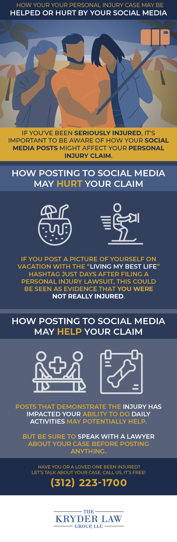 Is Social Media Content Admissible in Court Infographic
