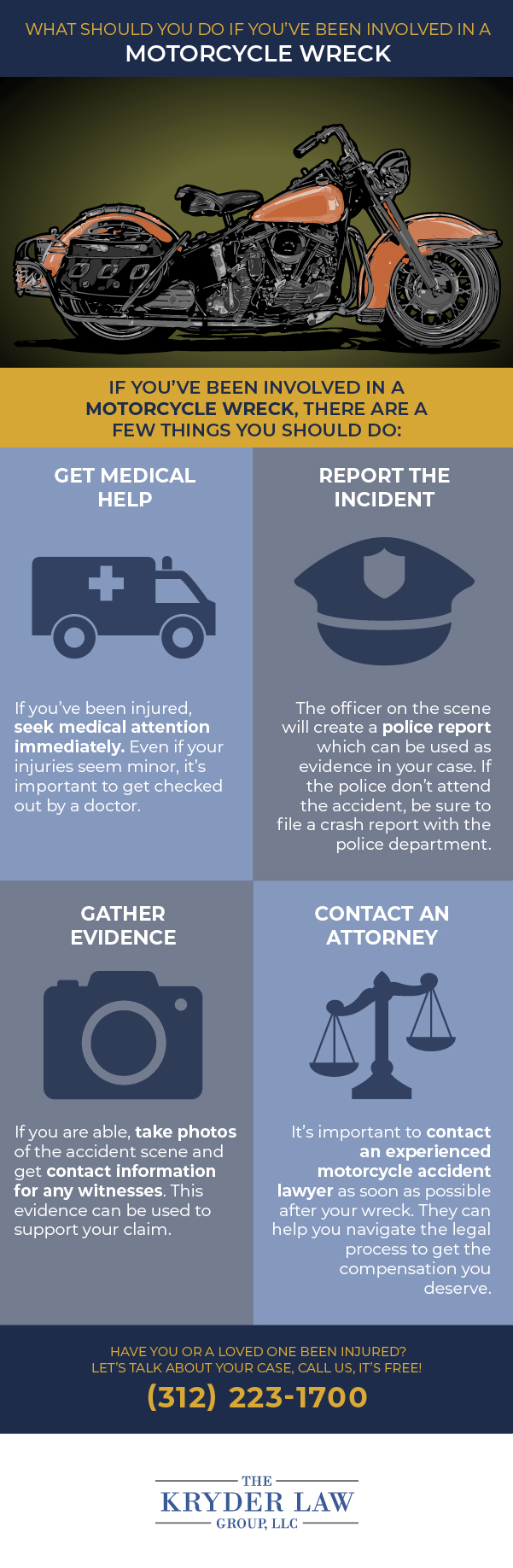 The Benefits of Hiring a Jackson Park Motorcycle Accident Lawyer Infographic