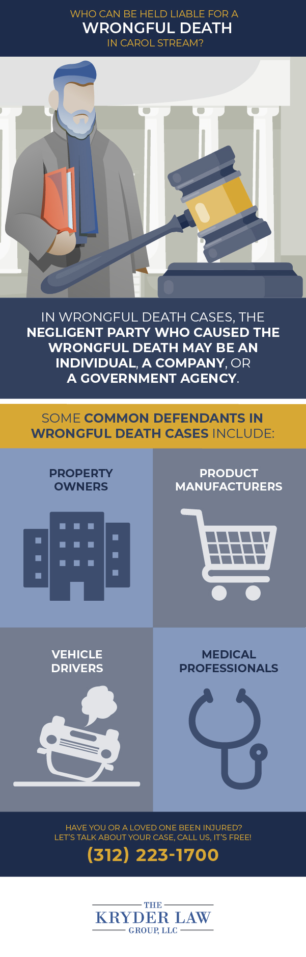 The Benefits of Hiring a Carol Stream Wrongful Death Lawyer Infographic