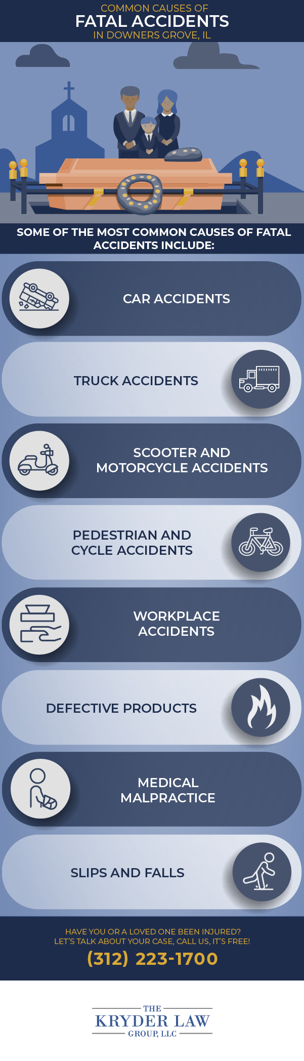 Common Causes of Fatal Accidents in Downers Grove, IL