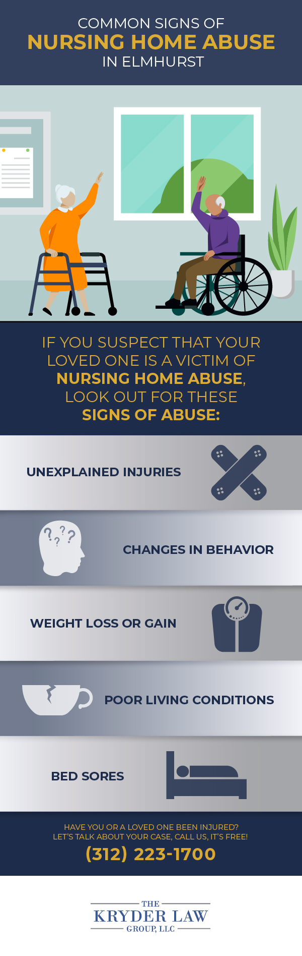 The Benefits of Hiring a Elmhurst Nursing Home Abuse Lawyer Infographic