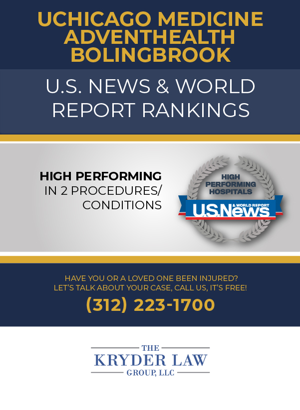 UChicago Medicine AdventHealth Bolingbrook US News & World Report Rankings