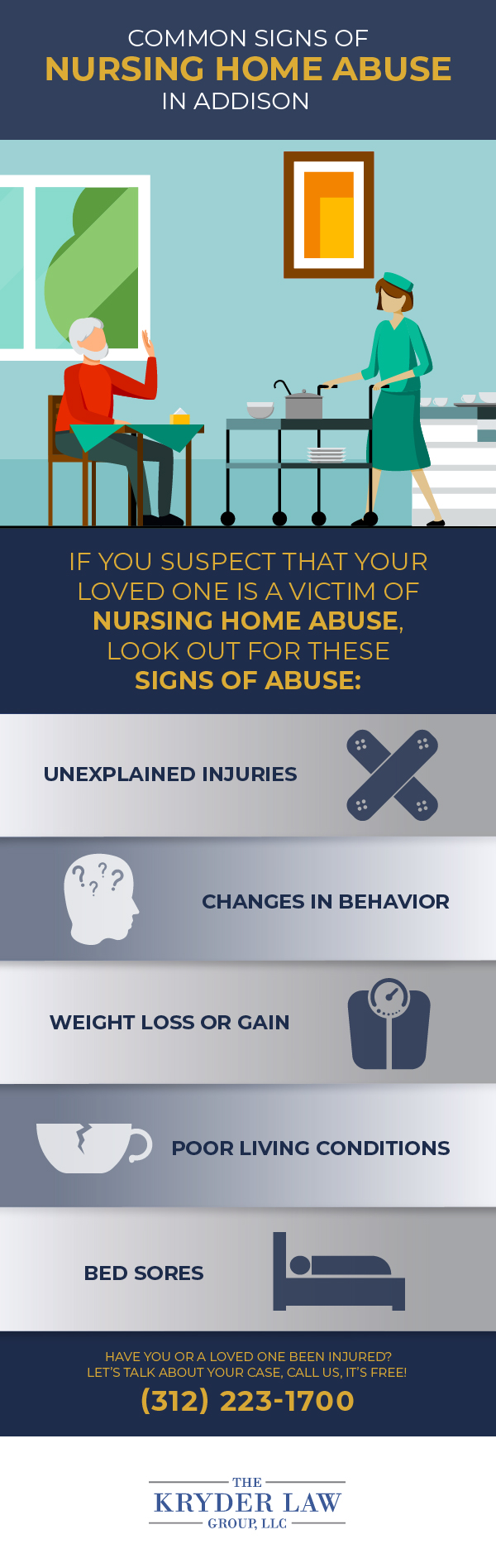 The Benefits of Hiring an Addison Nursing Home Abuse Lawyer Infographic