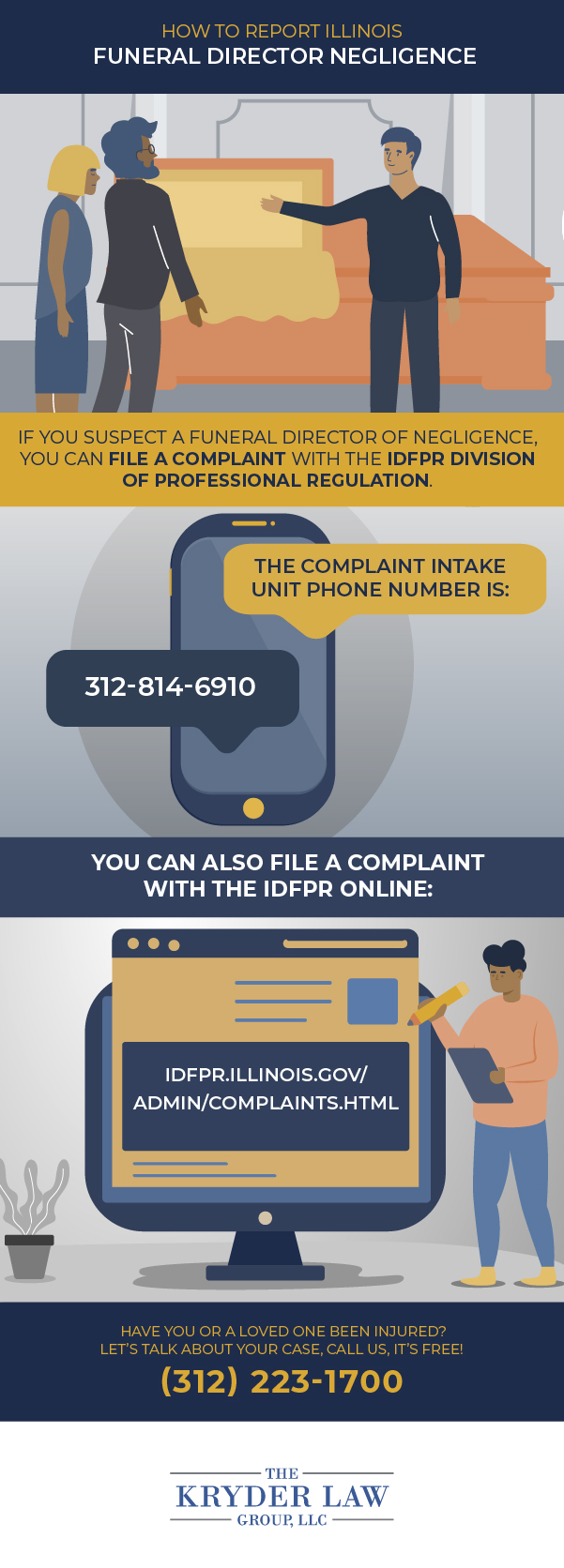 How to Report Illinois Funeral Director Negligence