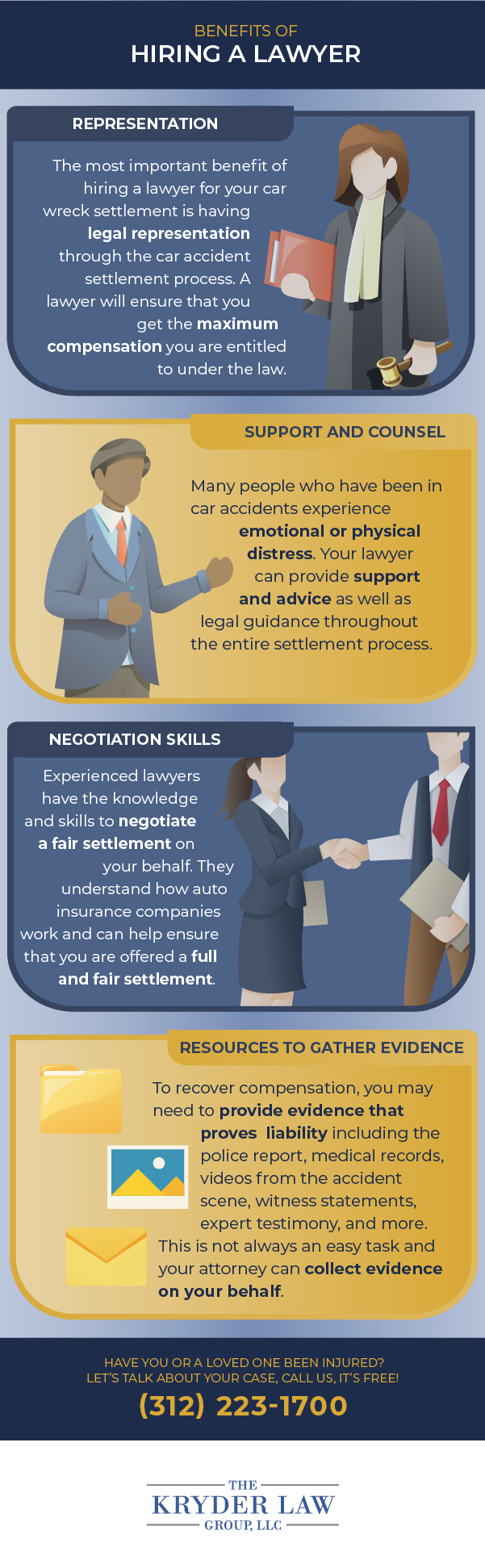 Benefits of Hiring a Lawyer for a Car Accident Settlement