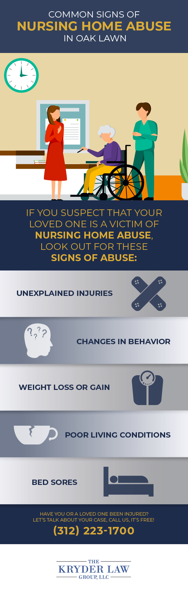 The Benefits of Hiring an Oak Lawn Nursing Home Abuse Lawyer Infographic
