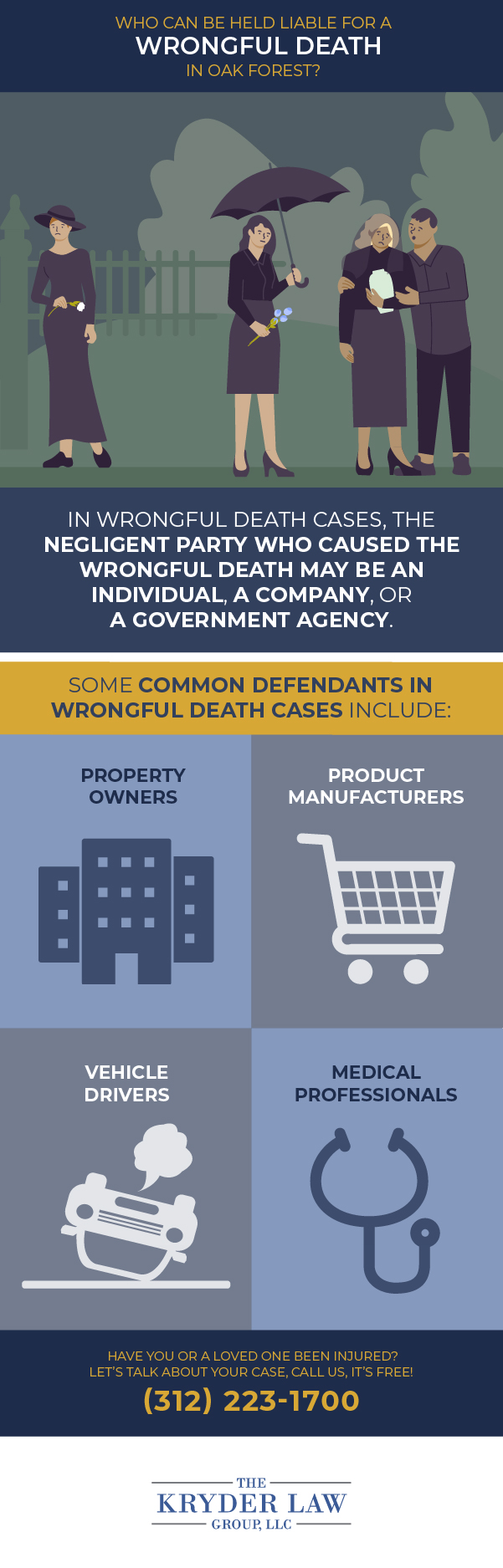 The Benefits of Hiring an Oak Forest Wrongful Death Lawyer Infographic