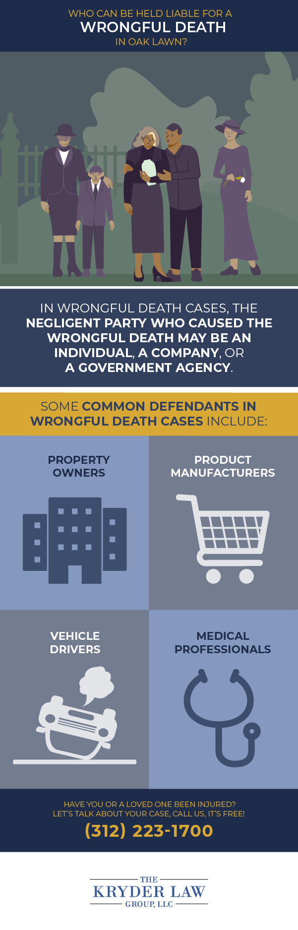 The Benefits of Hiring an Oak Lawn Wrongful Death Lawyer Infographic