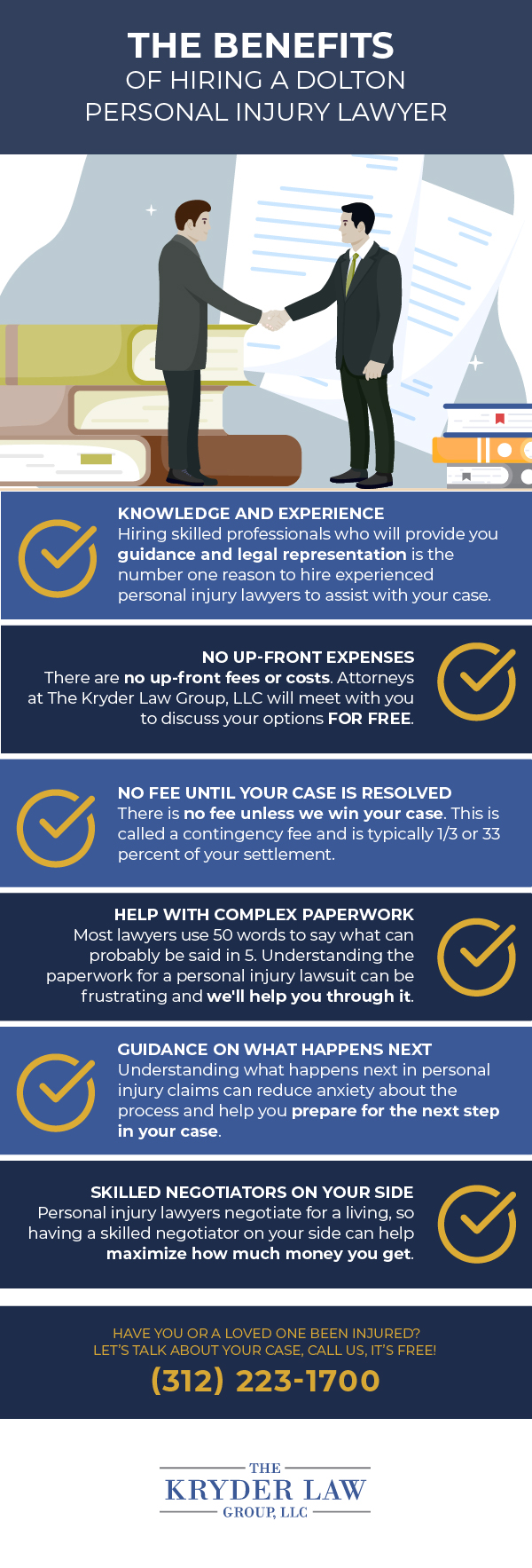 Dolton Personal Injury Lawyer Infographic