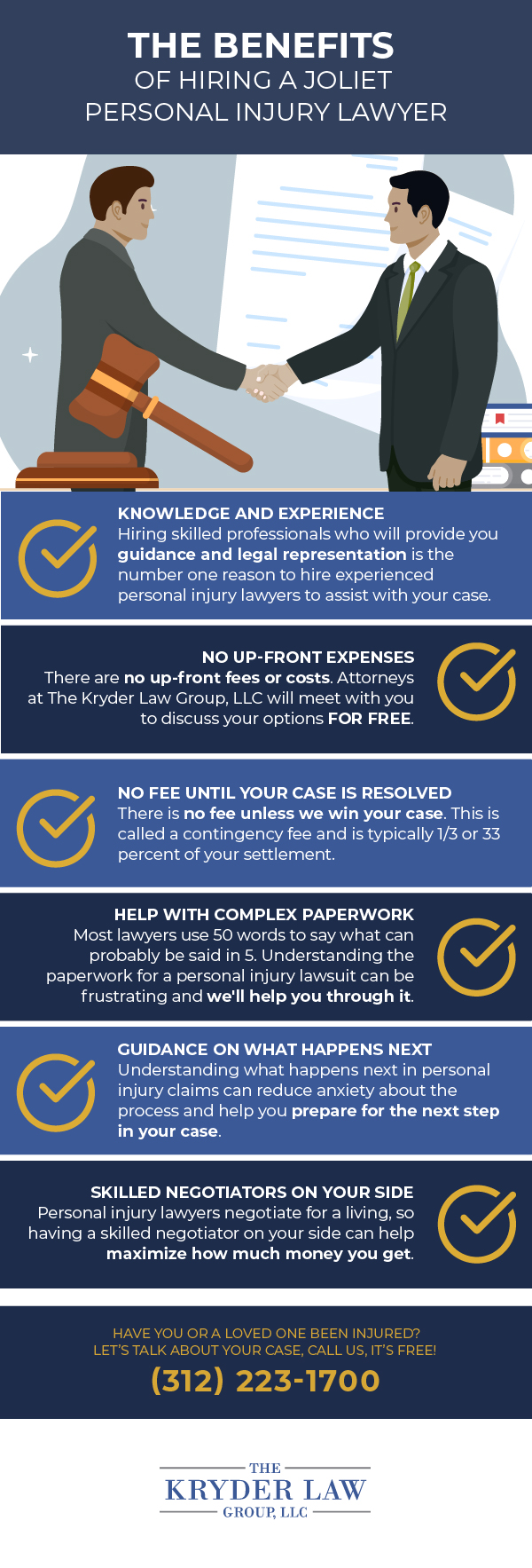 Joliet Personal Injury Lawyer Infographic