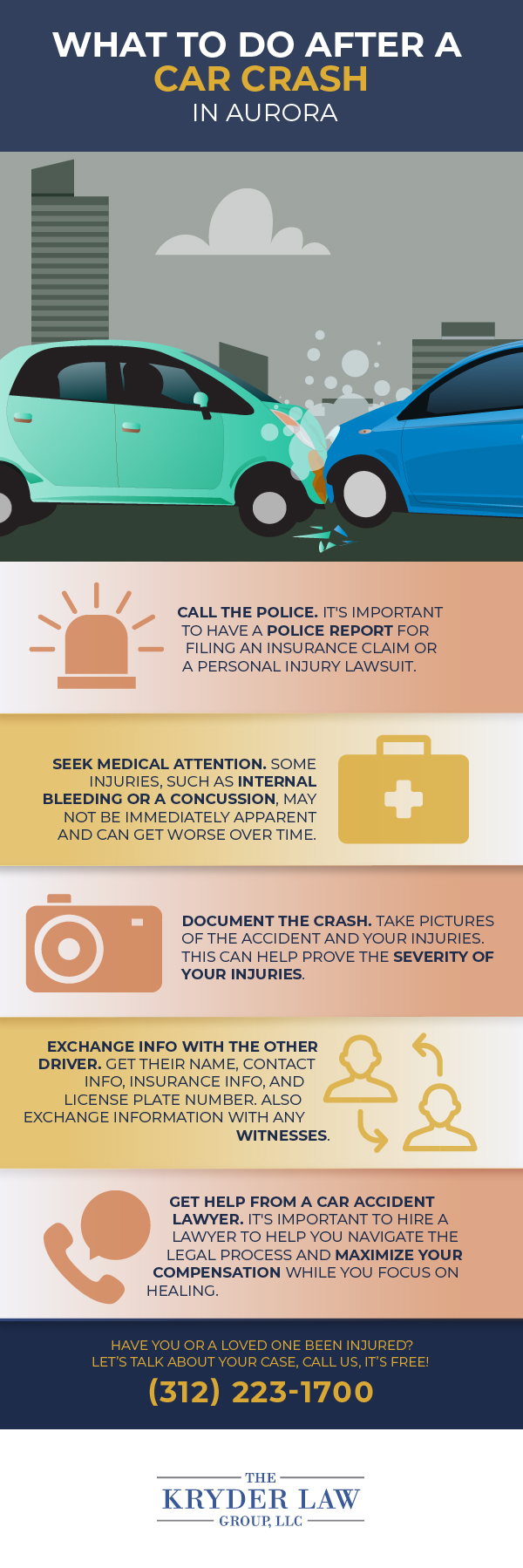 What to Do After a Car Crash in Aurora