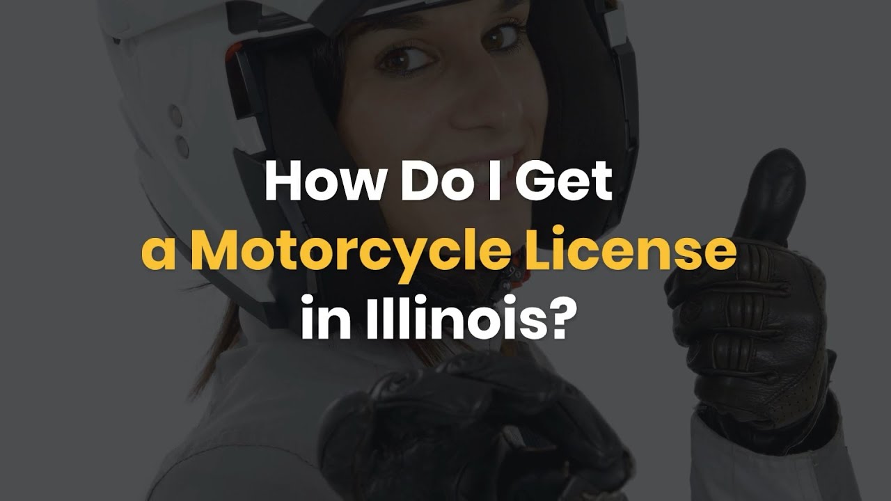 Cómo obtener una licencia de motocicleta en Illinois