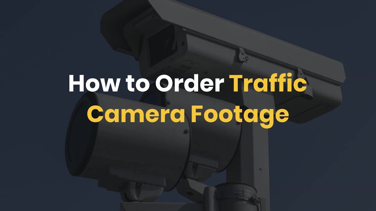 Cómo obtener imágenes de cámaras de tráfico