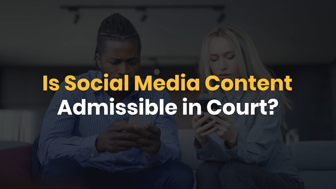 ¿El contenido de las redes sociales es admisible en los tribunales?