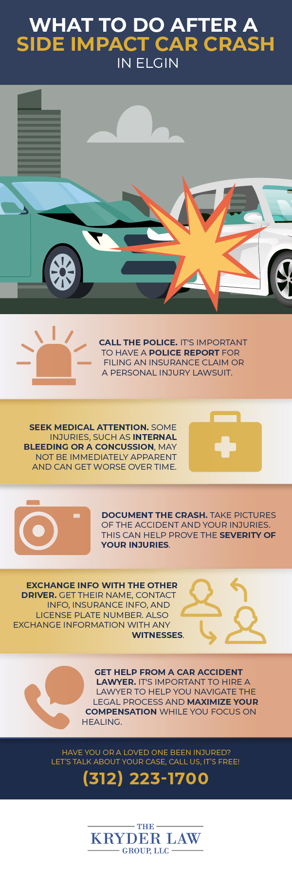 What to Do After a Side Impact Car Crash in Elgin
