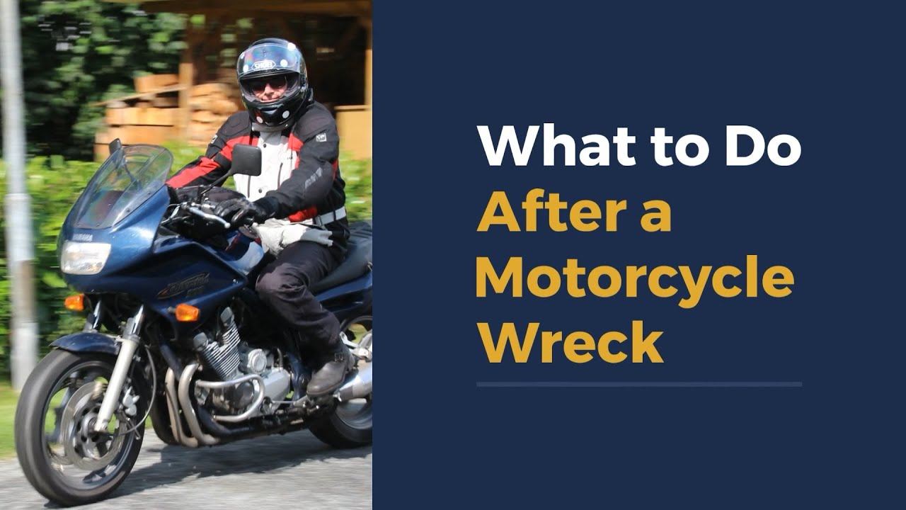 What to Do After a Motorcycle Wreck in Aurora, IL