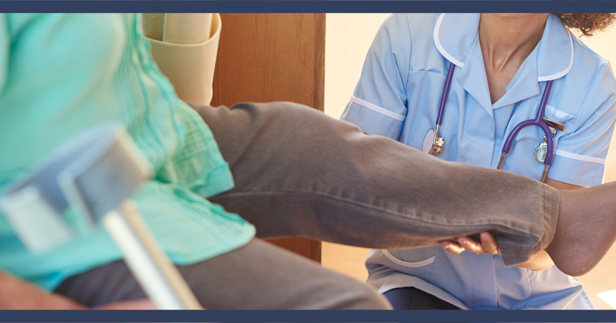 Person receiving physiotherapy for spinal damage