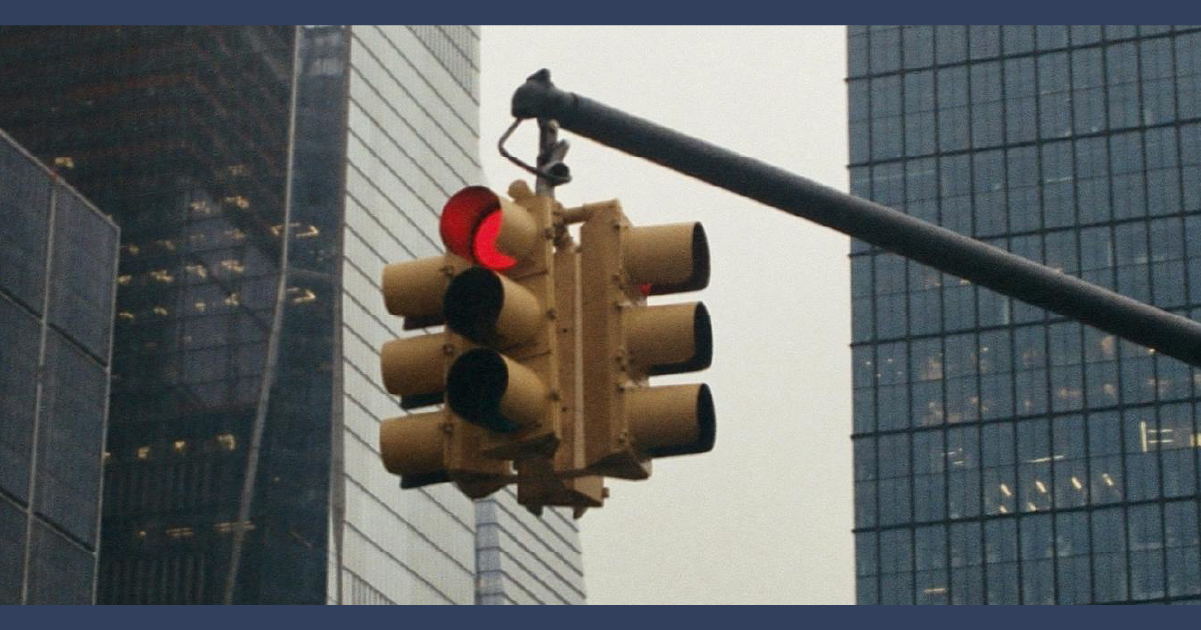 Red traffic light