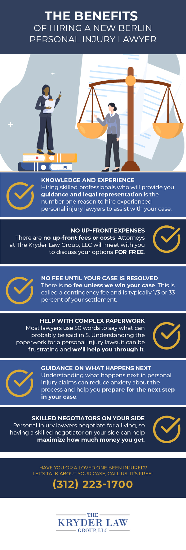 The Benefits of Hiring a New Berlin Personal Injury Lawyer