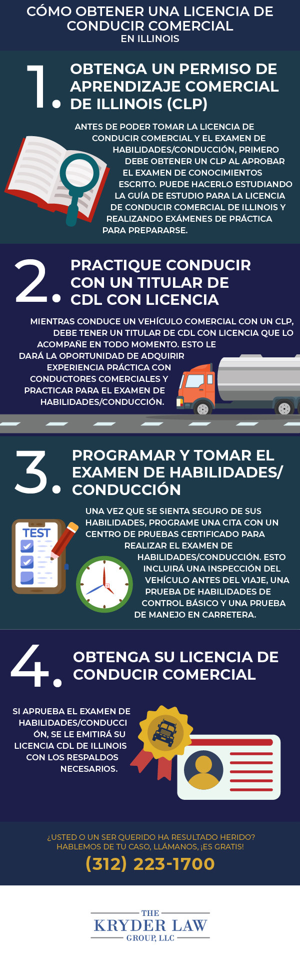 Cómo obtener una licencia de conducir comercial de Illinois