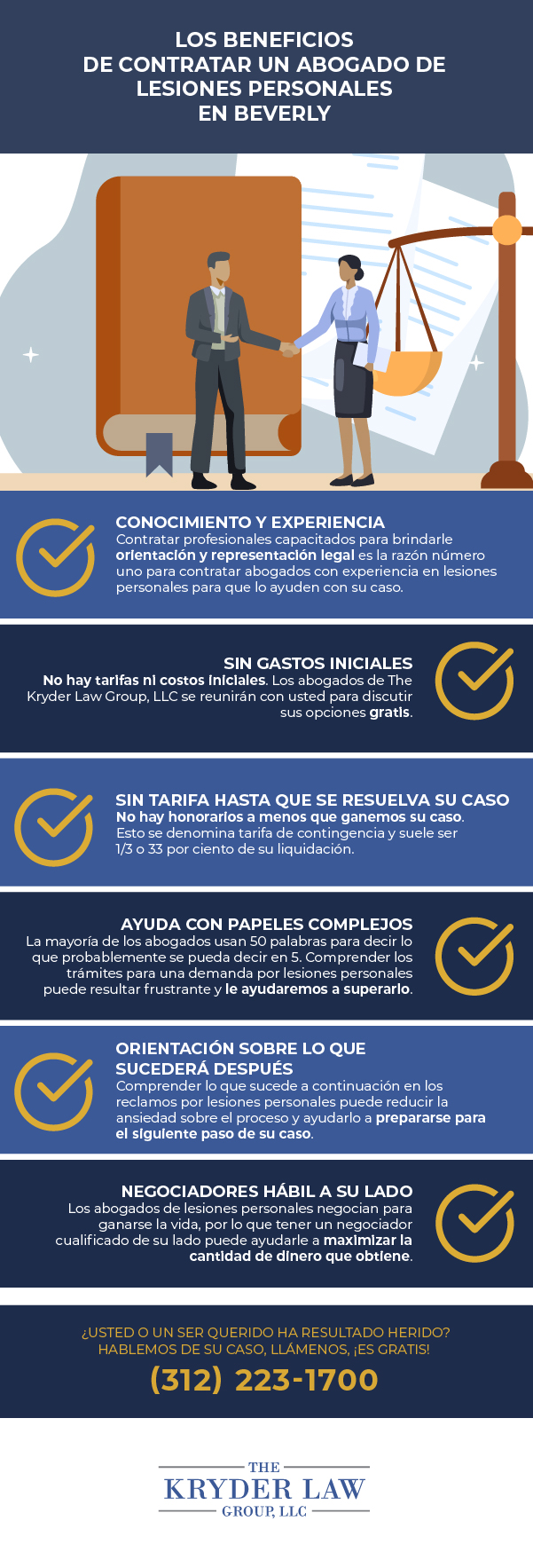 Los beneficios de contratar a un abogado de lesiones personales en Beverly