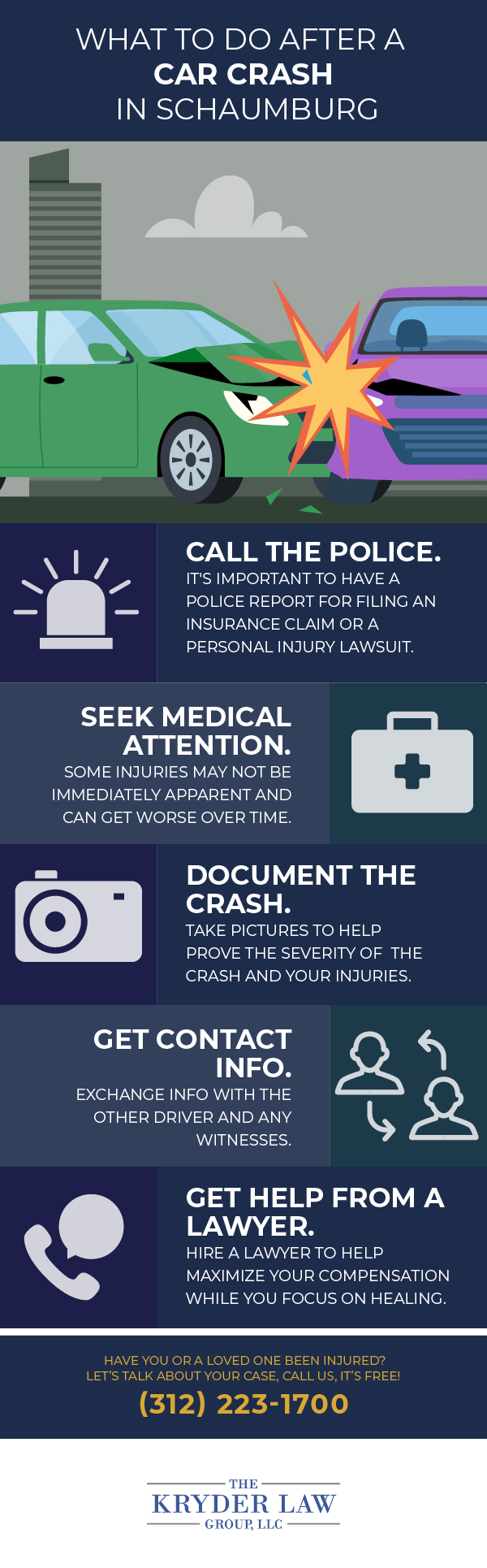What to Do After a Car Crash in Schaumburg