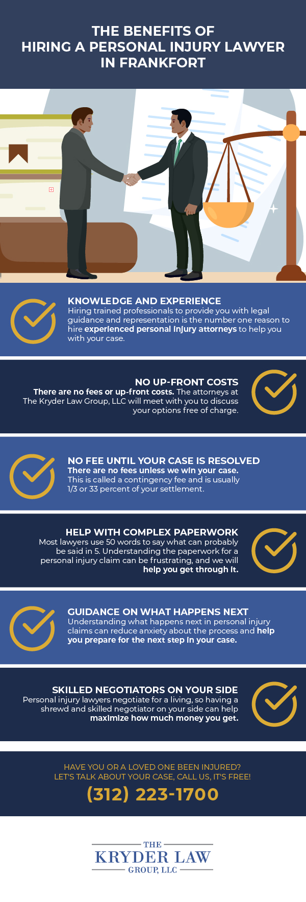The Benefits of Hiring a Personal Injury Lawyer in Frankfort