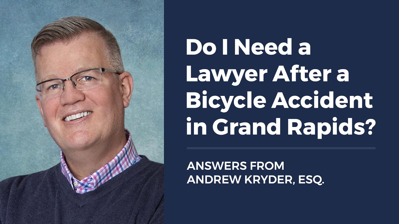 Do I Need a Lawyer After a Bicycle Accident in Grand Rapids?