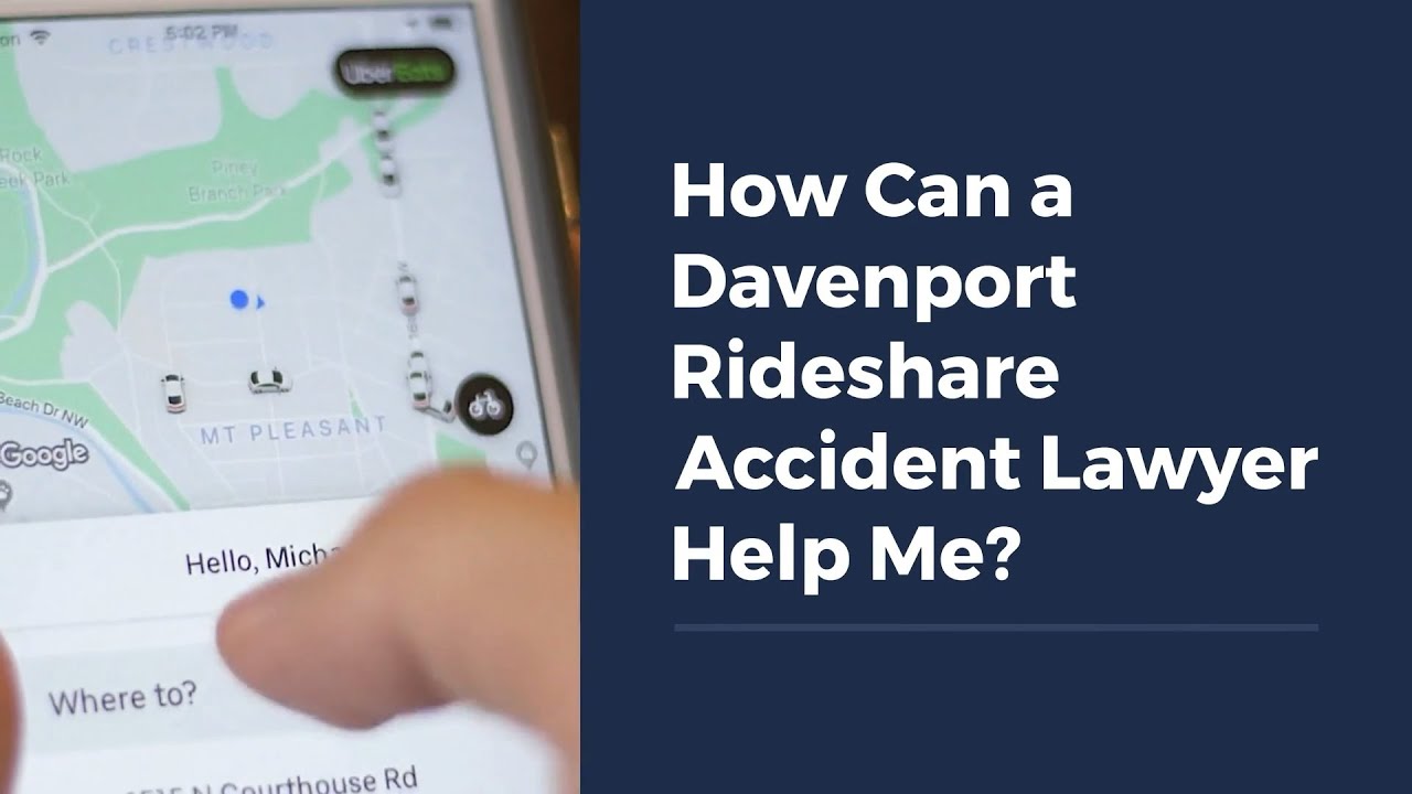 How Can a Davenport Rideshare Accident Lawyer Help Me?