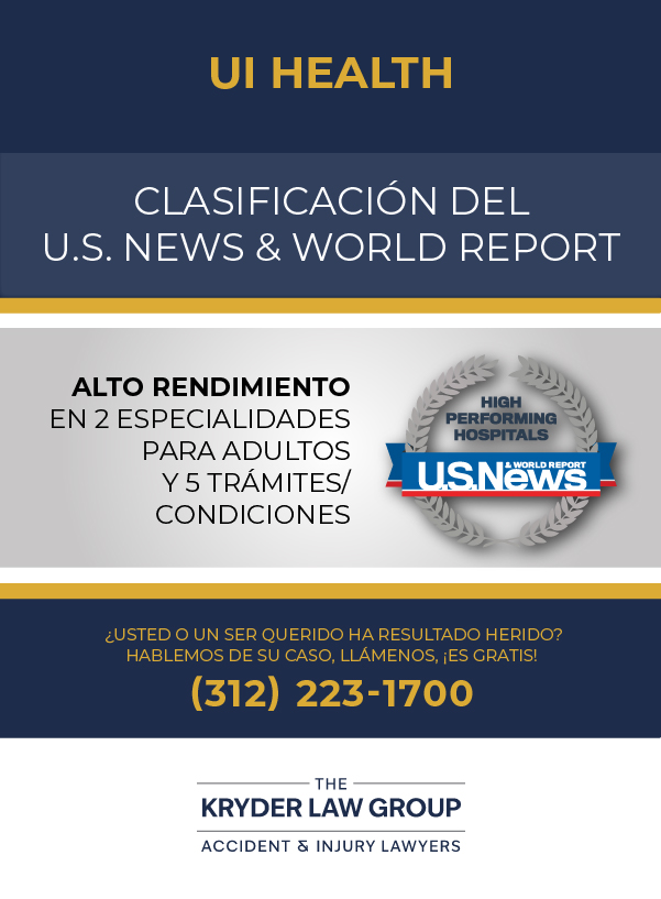 Clasificación del Hospital de la Universidad de Illinois U.S. News &amp; World Report