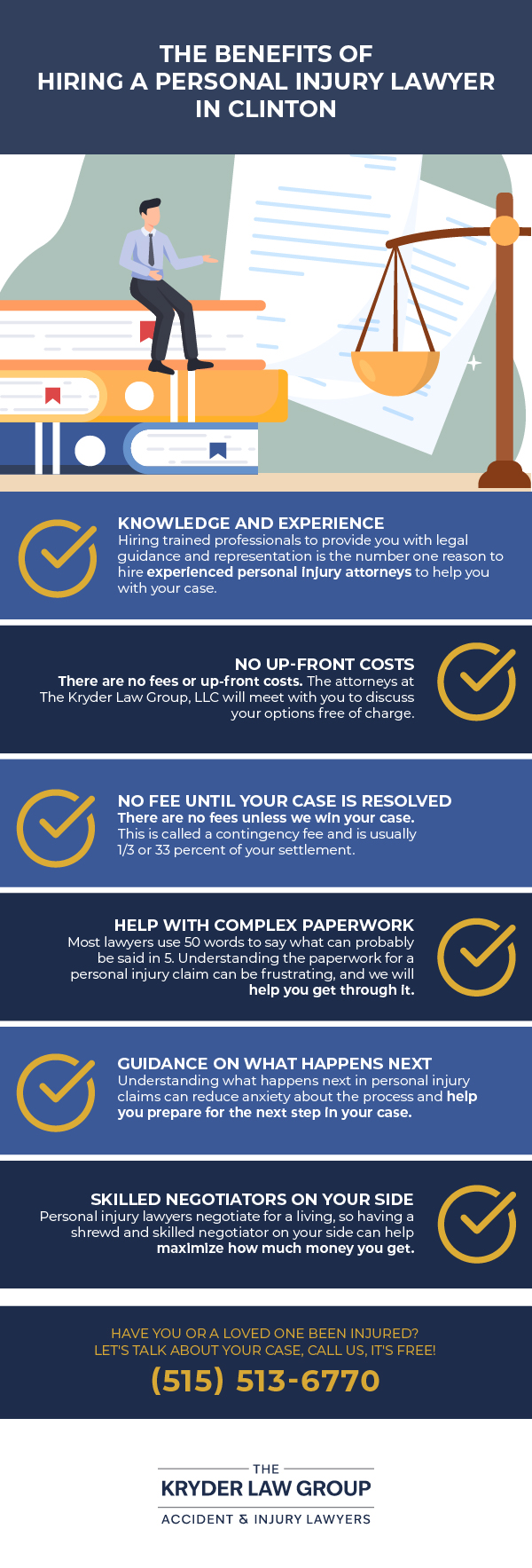 The Benefits of Hiring a Personal Injury Lawyer in Clinton