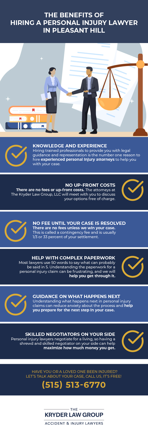 The Benefits of Hiring a Personal Injury Lawyer in Pleasant Hill