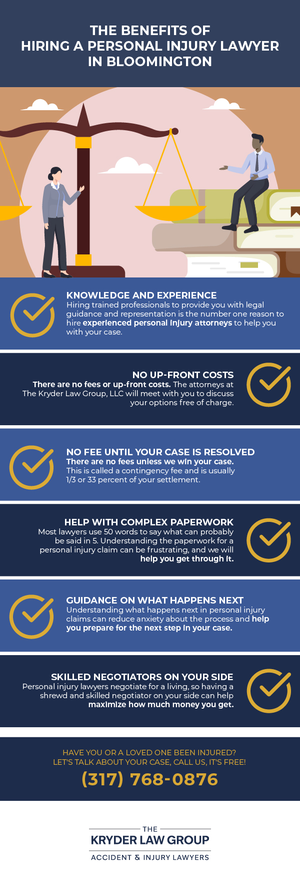 The Benefits of Hiring a Personal Injury Lawyer in Bloomington