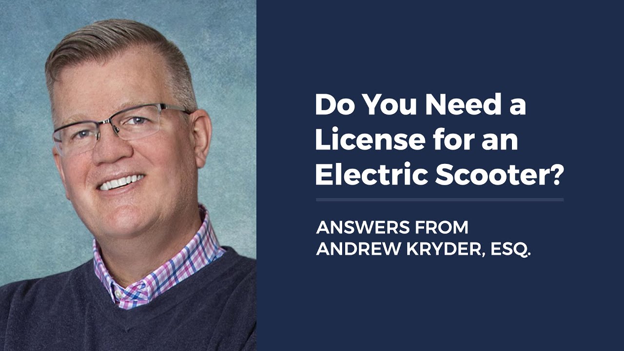 Do You Need a License for an Electric Scooter?