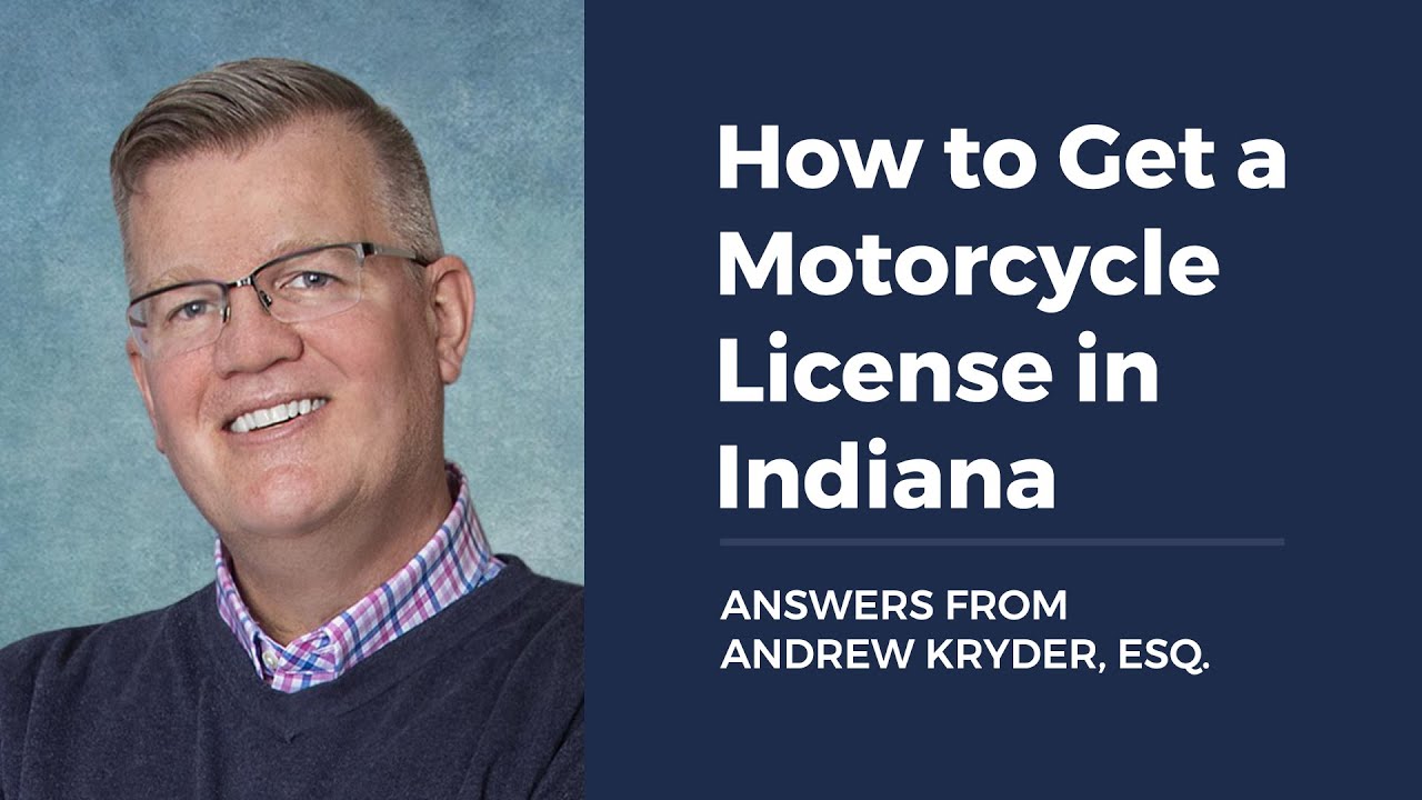 How to Get a Motorcycle License in Indiana