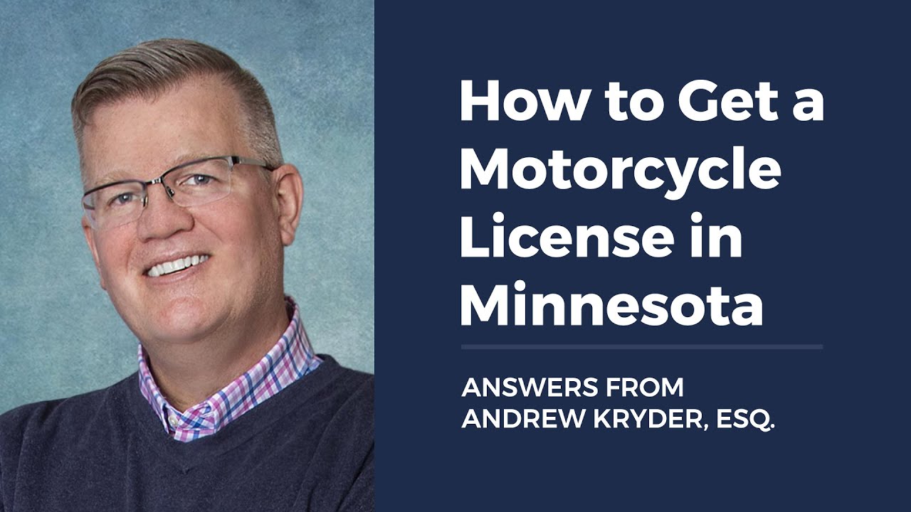 How to Get a Motorcycle License in Minnesota