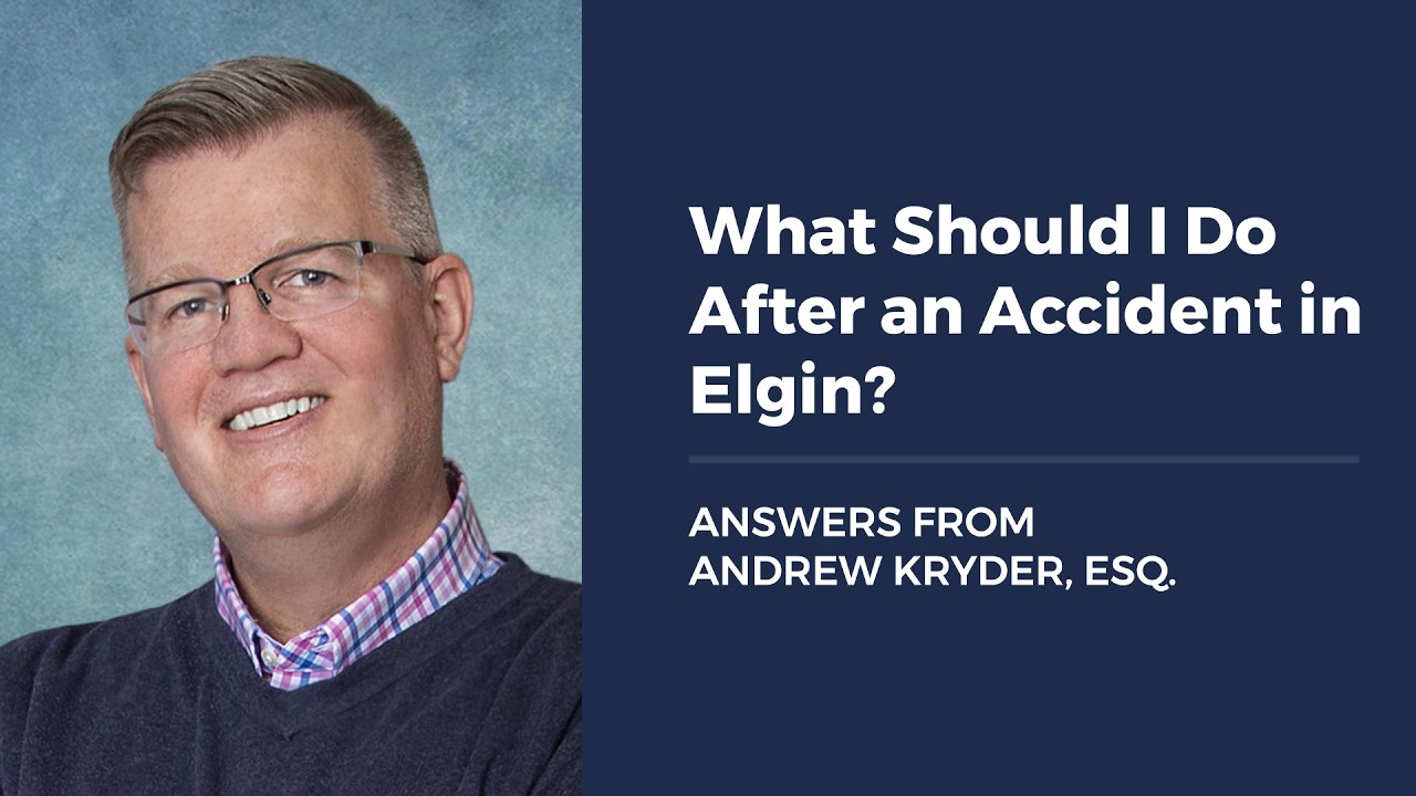 What Should I Do After an Accident in Elgin?