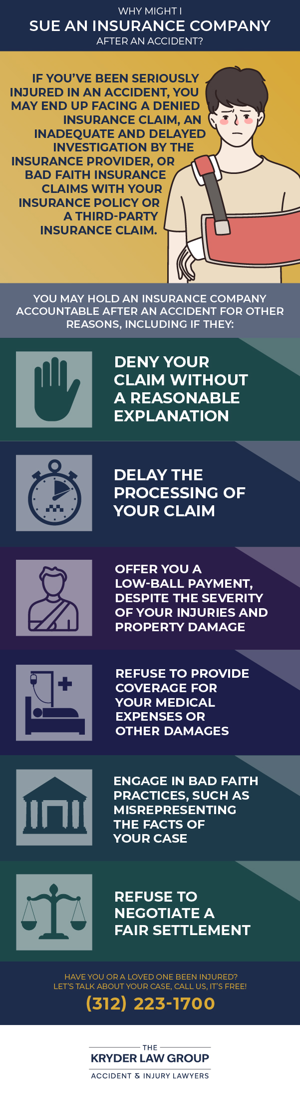 Why Might I Sue an Insurance Company After an Accident?