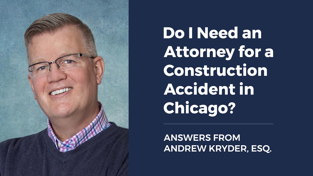 ¿Necesito un abogado para un accidente de obra en Chicago?