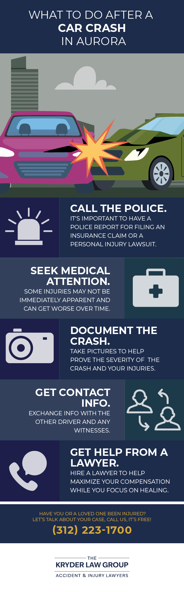 What to Do After a Car Crash in Aurora